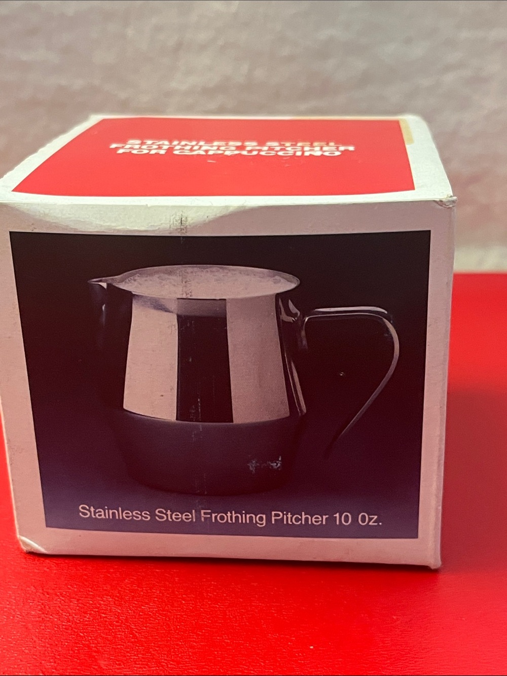 krups Stainless Steel Frothing Pitcher 10 oz - Silver